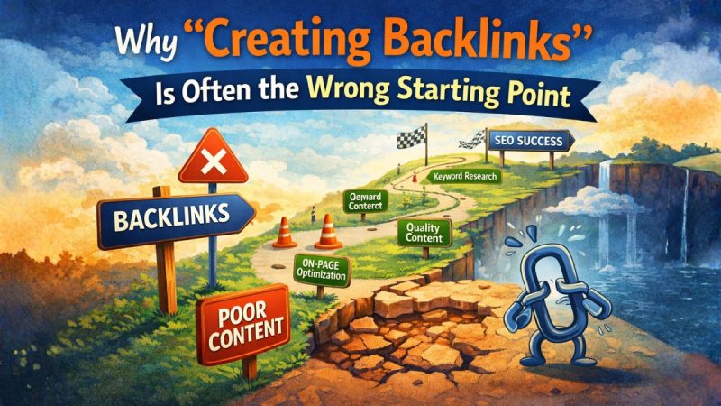Why “Creating Backlinks” Is Often the Wrong Starting Point