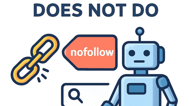 What Nofollow Links Usually Do Not Do Well?