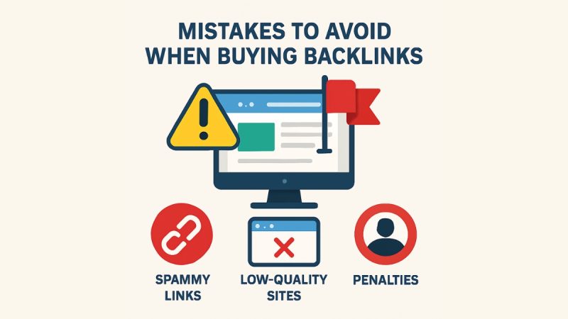 Mistakes to avoid when you buy backlinks