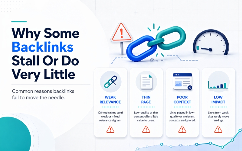 Why Some Backlinks Stall Or Do Very Little