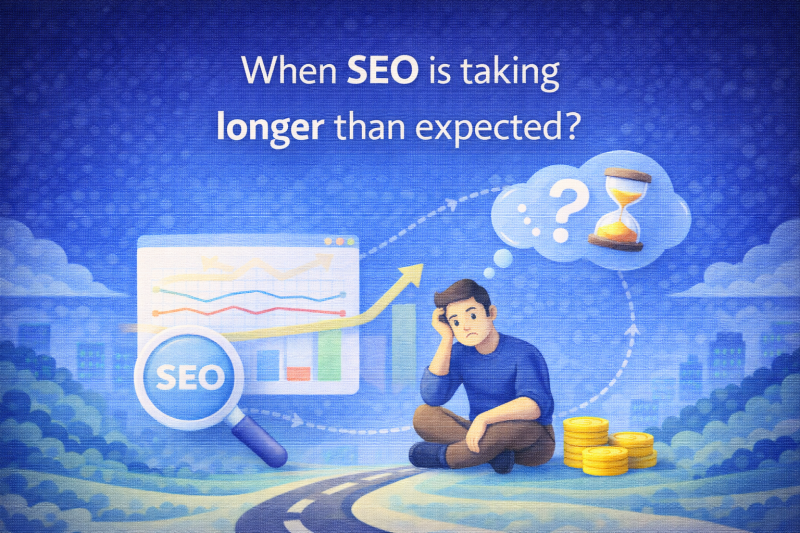 When SEO is taking longer than expected?