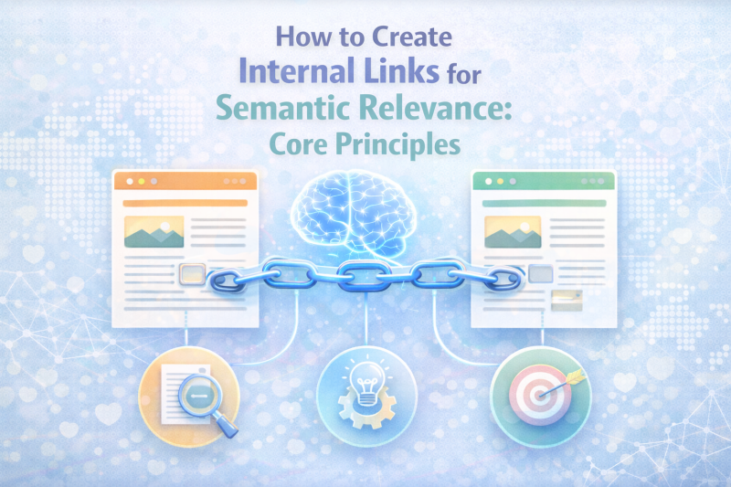 How to Create Internal Links for Semantic Relevance: Core Principles
