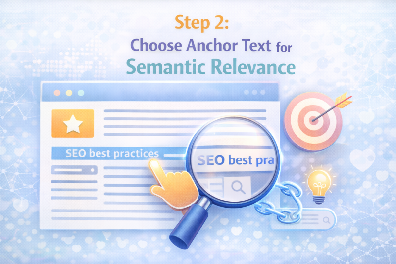 Step 2: Choose Anchor Text for Semantic Relevance