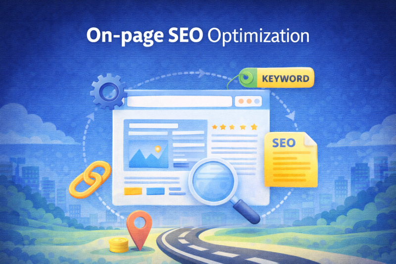 On-page SEO optimization