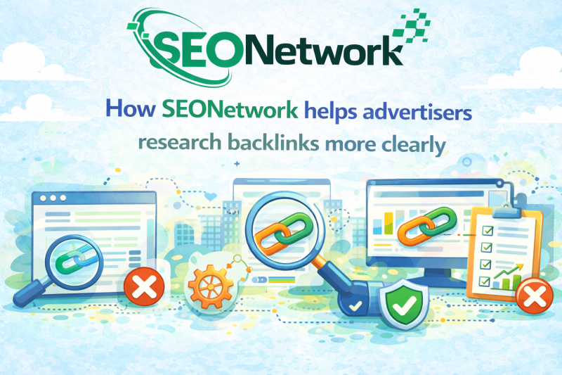 How SEONetwork helps advertisers research backlinks more clearly