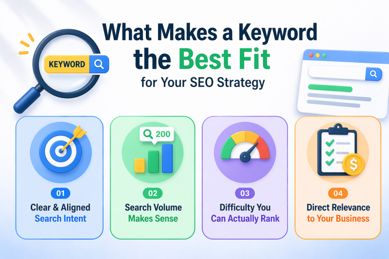 What Makes a Keyword the Best Fit for Your SEO Strategy