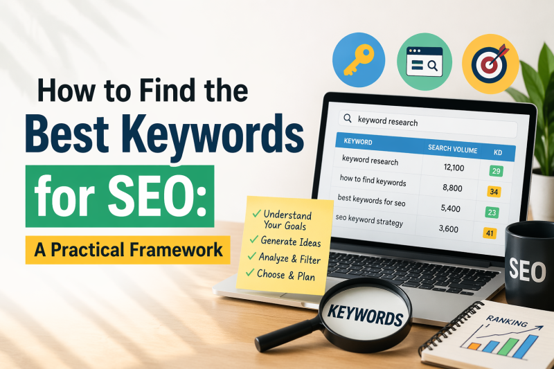 How to Find the Best Keywords for SEO: A Practical Framework