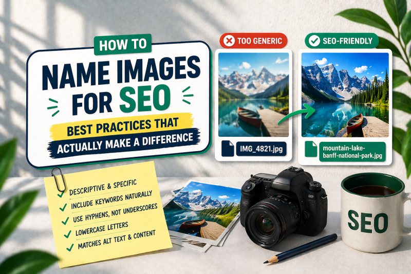 How to Name Images for SEO: Best Practices That Actually Make a Difference