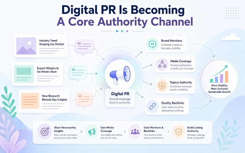 Digital PR Is Becoming A Core Authority Channel