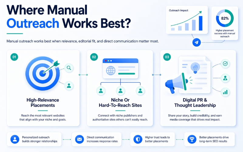Where Manual Outreach Works Best