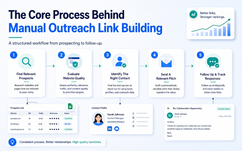 The Core Process Behind Manual Outreach Link Building