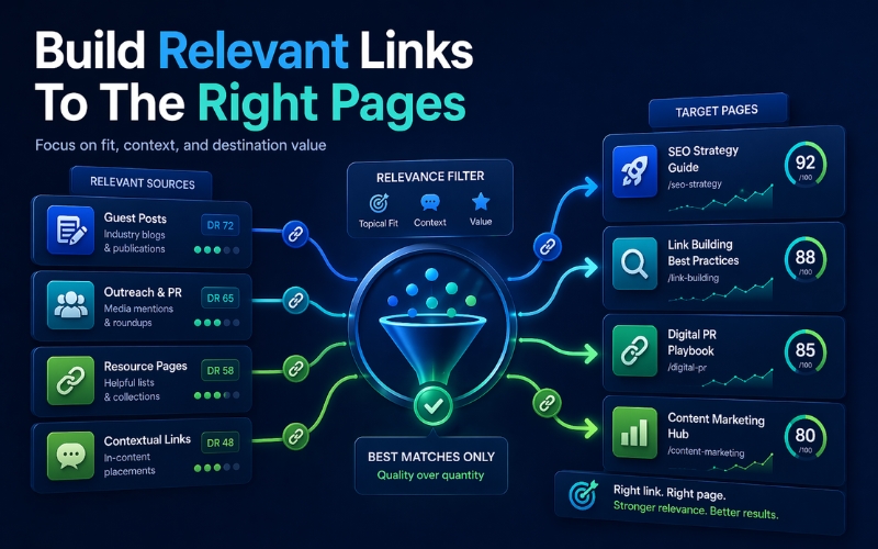 Build Relevant Links To The Right Pages