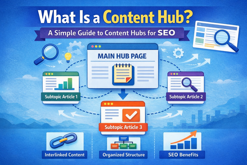 What Is a Content Hub? A Simple Guide to Content Hubs for SEO