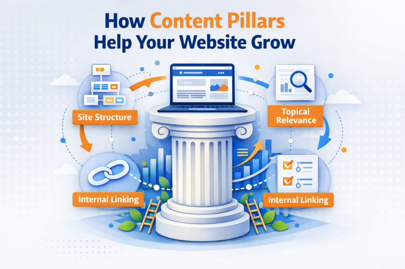 How Content Pillars Help Your Website Grow