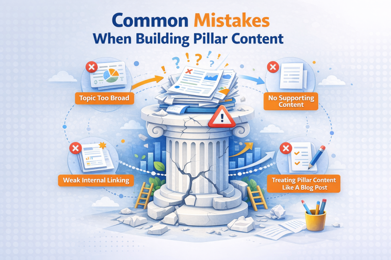 Common Mistakes When Building Pillar Content