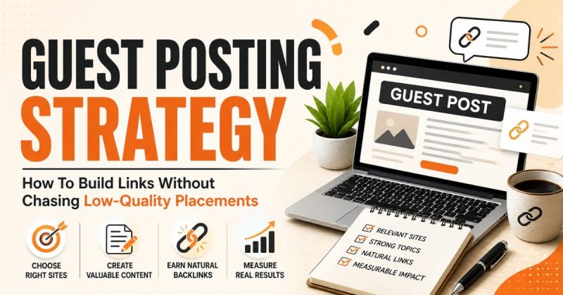 Guest Posting Strategy: How To Build Links Without Chasing Low-Quality Placements