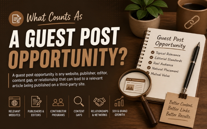 What Counts As A Guest Post Opportunity?