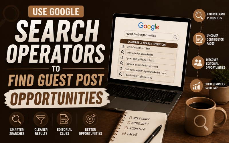 Use Google Search Operators To Find Guest Post Opportunities
